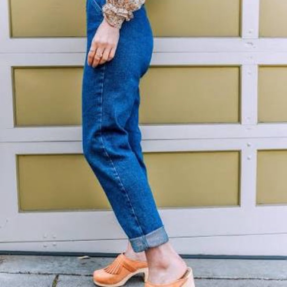 NWT SEZANE -Leandro Blue Denim Jeans with Tie Belt - Picture 3 of 10